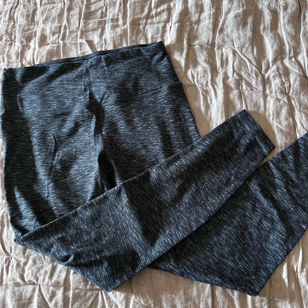RBX Charcoal and Black Active Leggings
